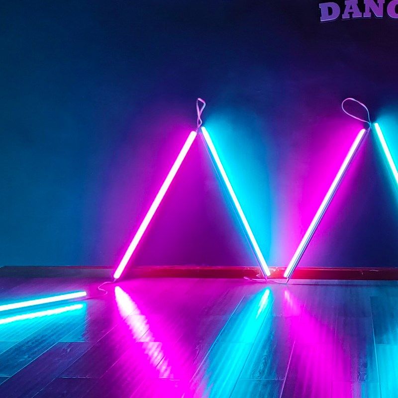 舞蹈室专用灯管跳舞房街舞台RGB背景补光彩色装饰灯条led气氛灯带,淘宝优惠券,粉丝福利购,淘宝优惠卷