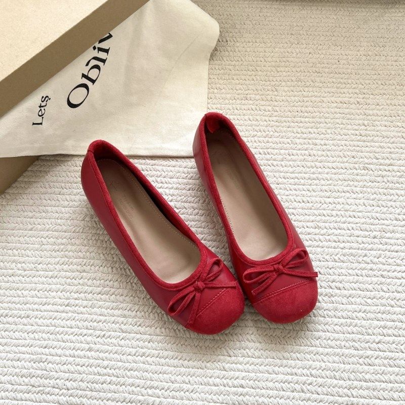 芭蕾单鞋女2025新款平底小皮鞋蝴蝶结豆豆鞋法式玛丽珍内增高女鞋,淘宝优惠券,粉丝福利购,淘宝优惠卷