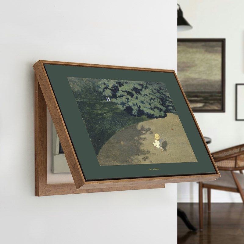 现代简约电表箱装饰画可翻盖遮挡配电箱挂画夏日曲,淘宝优惠券,粉丝福利购,淘宝优惠卷