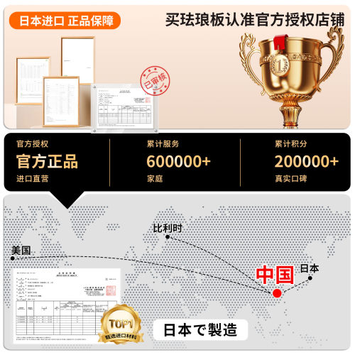 珐琅板日本进口takara厨房专用墙面搪瓷板磁吸板jfe定制防水白板 - 图3