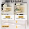 Perforated board storage rack floor-standing vertical punch-free u-hole household multi-functional partition entry entrance storage shelf shoes