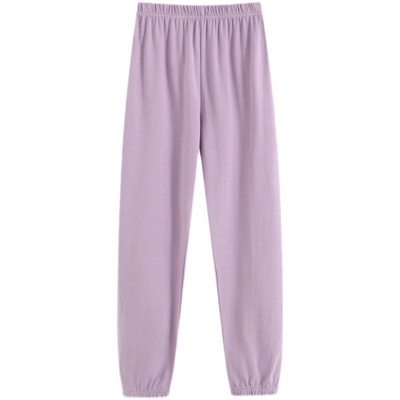 睡裤女秋冬季加厚纯棉女睡裤少女睡裤女纯色女睡裤春秋女睡裤长裤,淘宝优惠券,粉丝福利购,淘宝优惠卷