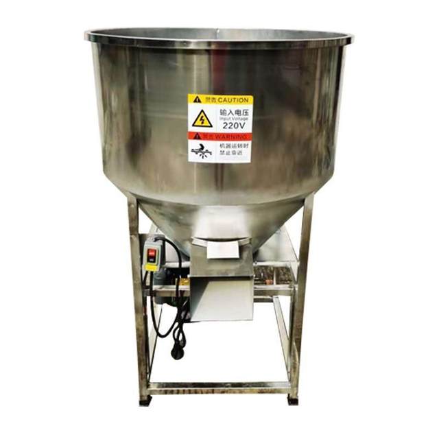 Feed mixer farm household small cattle, sheep and pig feed crusher wet and dry stainless steel mixer