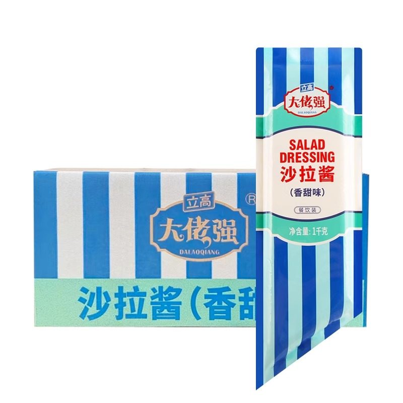 立高大佬强沙拉酱香甜味1kg*12袋奥昆三明治蔬菜斯汀汉堡调味料,淘宝优惠券,粉丝福利购,淘宝优惠卷
