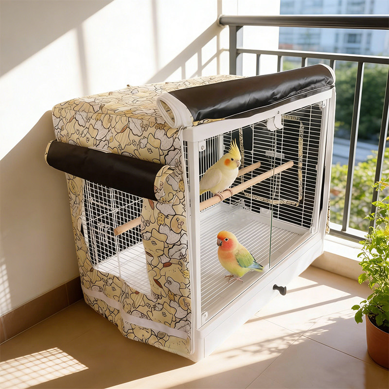 【宠大条】达洋专用鸟笼罩遮光降噪隔音笼衣遮光罩防飞毛应激脏污,淘宝优惠券,粉丝福利购,淘宝优惠卷