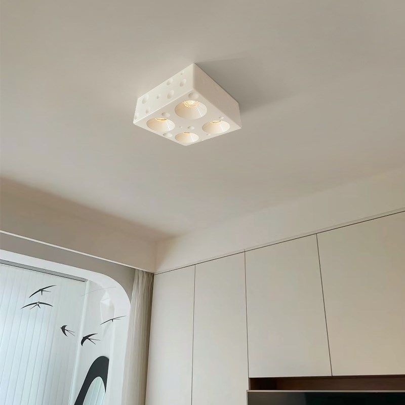 全光谱护眼客厅led明装射灯无主灯免开孔走廊玄关防眩光斗胆筒灯,淘宝优惠券,粉丝福利购,淘宝优惠卷