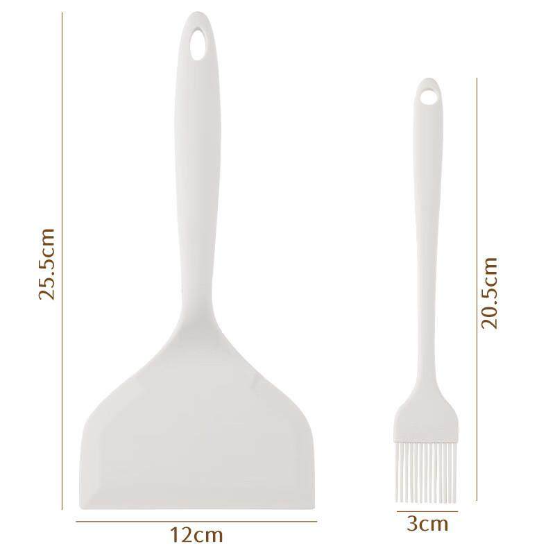 硅胶锅铲不粘锅专用铲子平底锅煎锅玉子烧铲子煎饼工具 两件套,淘宝优惠券,粉丝福利购,淘宝优惠卷