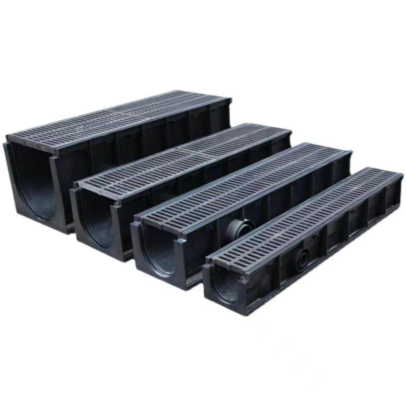 塑料排水沟厂家成品u型排水沟PE全新料排水槽高分子U型排水沟,淘宝优惠券,粉丝福利购,淘宝优惠卷