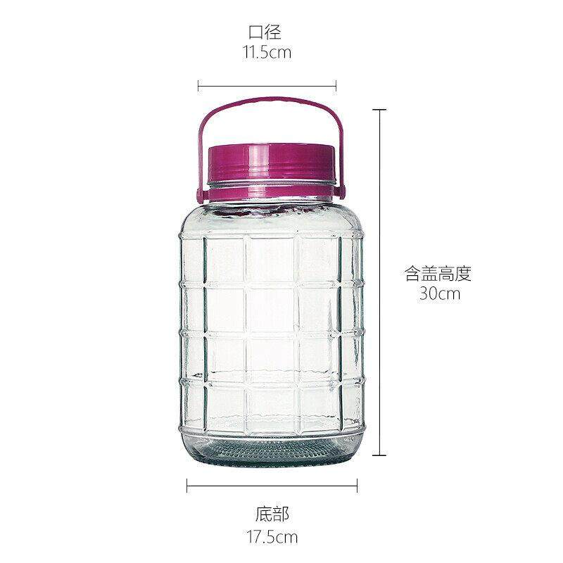 玻璃罐泡酒瓶10斤装泡酒容器密封罐腌咸菜罐泡菜坛子泡酒罐泡酒坛,淘宝优惠券,粉丝福利购,淘宝优惠卷
