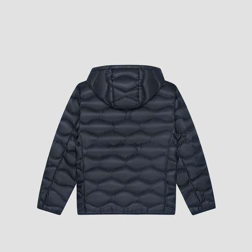 KARL LAGERFELD【90%鸭绒】连帽短款羽绒服25秋季新款老佛爷男装 - 图0