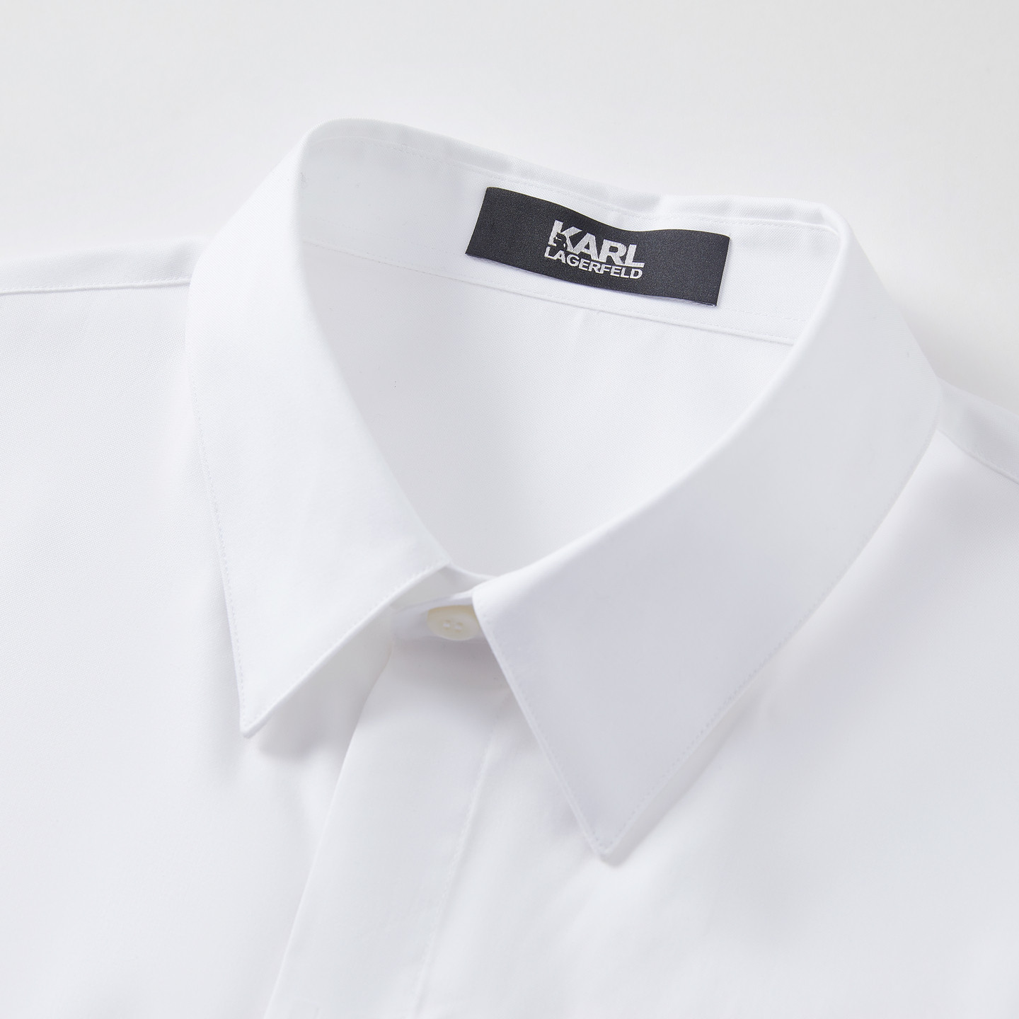 KARL LAGERFELD【100%棉】植绒字母图标衬衫2026年春新品老佛爷男,淘宝优惠券,粉丝福利购,淘宝优惠卷