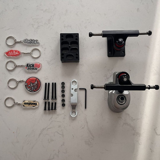 Modified small fish board to Lu Chong Lu Chong land surfboard z Accessories package Lu Chong bracket bridge comes with modification tutorial