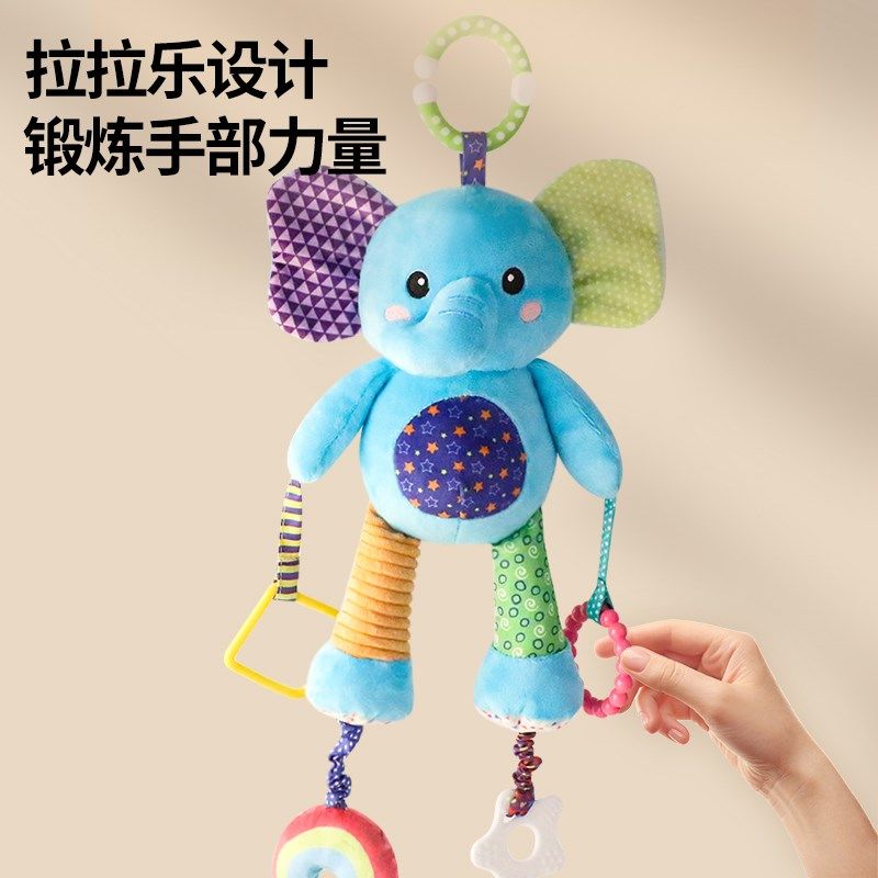 新生儿推车挂件摇铃婴儿车风铃宝宝车载床铃安抚挂饰安全座椅玩具,淘宝优惠券,粉丝福利购,淘宝优惠卷