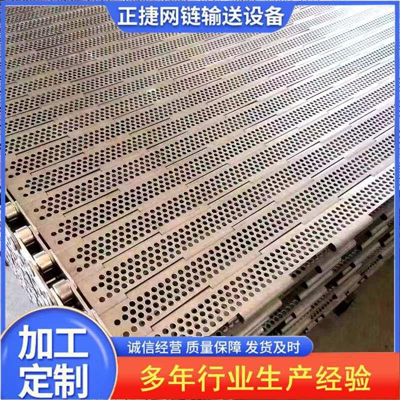 厂供不锈钢链板鱼虾速冻传动链屠宰线蔬菜清洗沥水冲X孔链板输送,淘宝优惠券,粉丝福利购,淘宝优惠卷