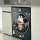 Cute doll beautification sticker for drum washing machine