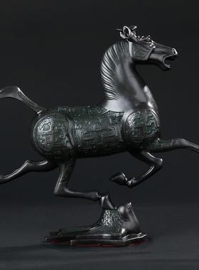 大仕缘铜奔马工艺品青铜马踏飞燕家居摆件马到成功生日商务礼品