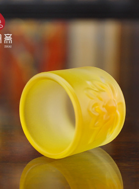 琉璃莲花供水杯 家用室内供奉关公武财神供酒杯供佛用品佛前供杯