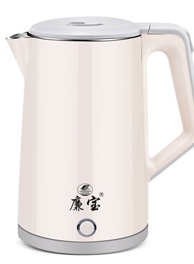 礼品家用电热水壶1.8L304不锈钢保温双层隔热自动断电厂家