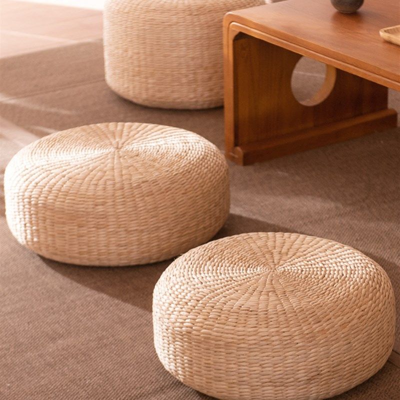 草编日式榻榻米蒲团坐垫打坐垫禅修垫拜佛垫跪垫拜垫家用地上垫子,淘宝优惠券,粉丝福利购,淘宝优惠卷