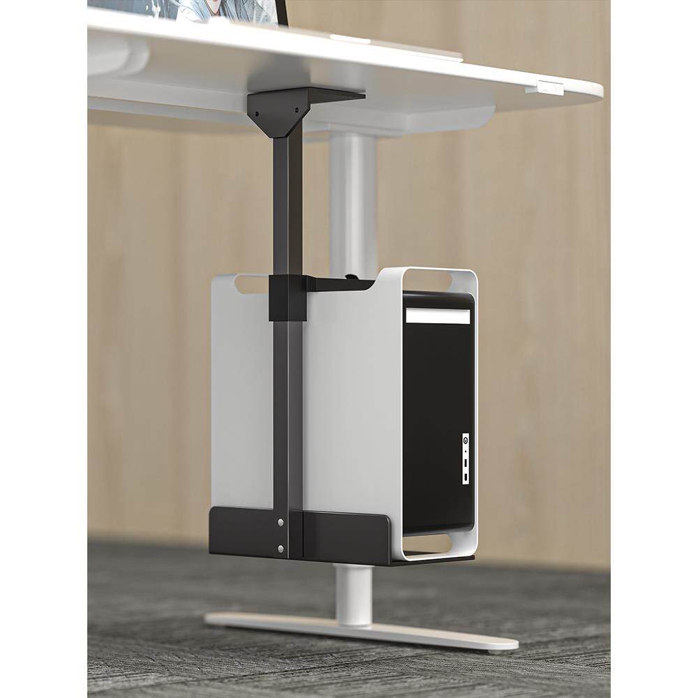 Suspended host bracket thickened office computer under desk desktop host box wall-mounted bracket metal bracket hanger
