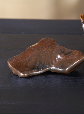 顶爷奇石原石靠山收藏戈壁石摆件