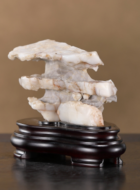 顶爷奇石原石靠山收藏玛瑙石摆件