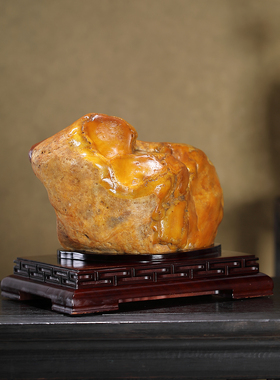 顶爷奇石原石靠山石装饰收藏摆件