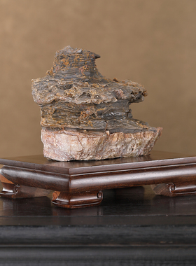 顶爷奇石原石收藏戈壁风凌石摆件