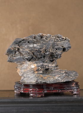 顶爷奇石原石收藏戈壁风凌石摆件