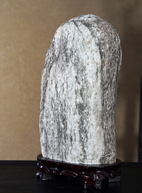 顶爷奇石原石泰山石敢当靠山摆件