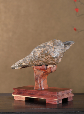 顶爷奇石原石靠山收藏灵璧石摆件