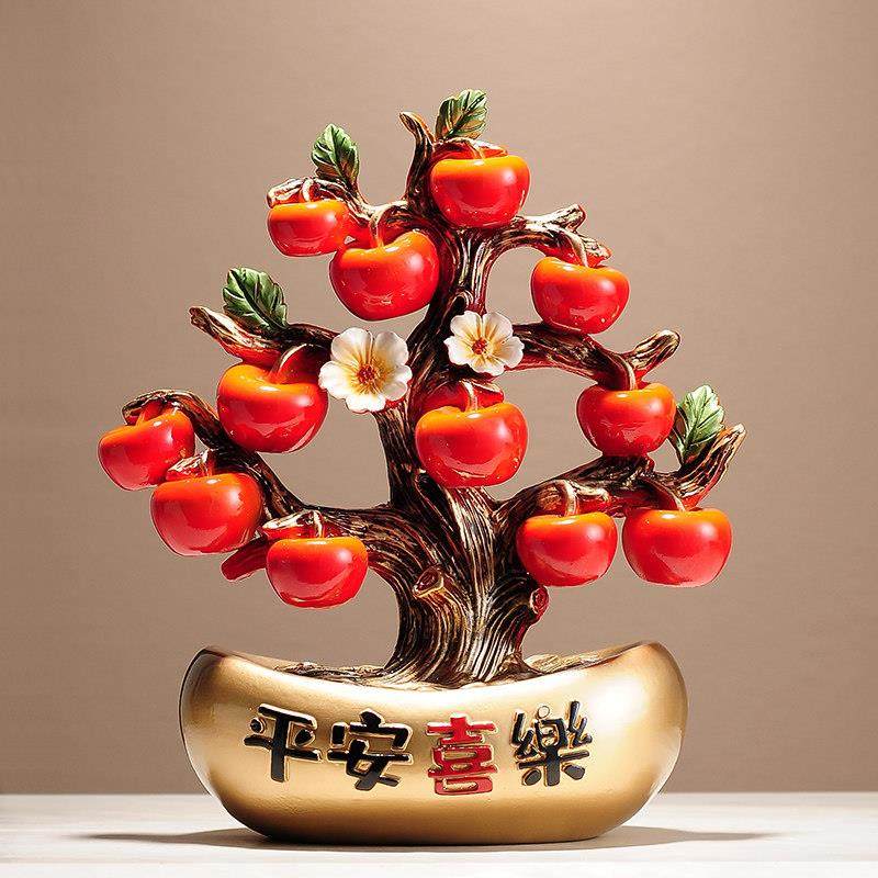 新中式时尚创意摆件 平安喜乐入门玄关电视柜酒柜装饰品 亲戚送礼,淘宝优惠券,粉丝福利购,淘宝优惠卷