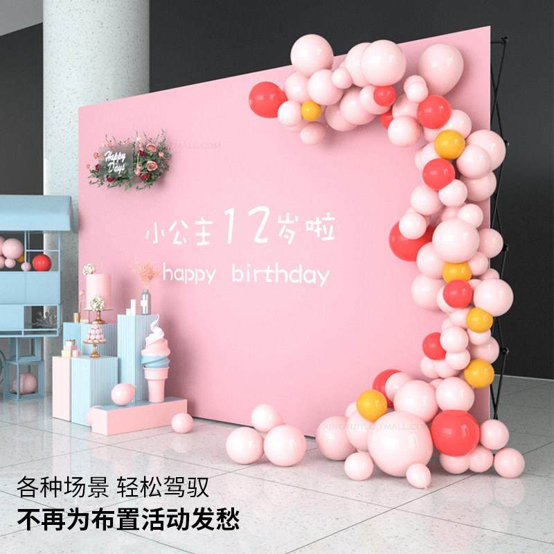 拉网展架折叠展会宣传背景KT板年会签到结婚防风DIY定制网红桁架,淘宝优惠券,粉丝福利购,淘宝优惠卷