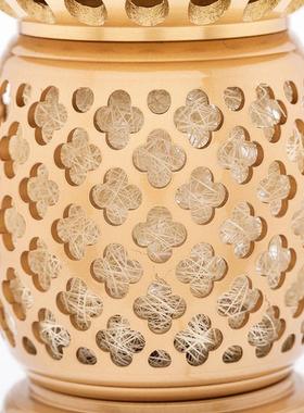 家用佛前供灯寺庙供台财神灯纯铜观音供佛灯 LED长明宫灯佛具用品