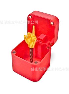 跨境middle finger surprise gift box中指盒圣诞节整人惊喜礼盒