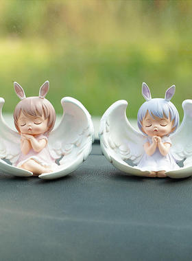 创意卡通可爱安妮蛋糕摆件 烘培派对装饰品 汽车摆件树脂