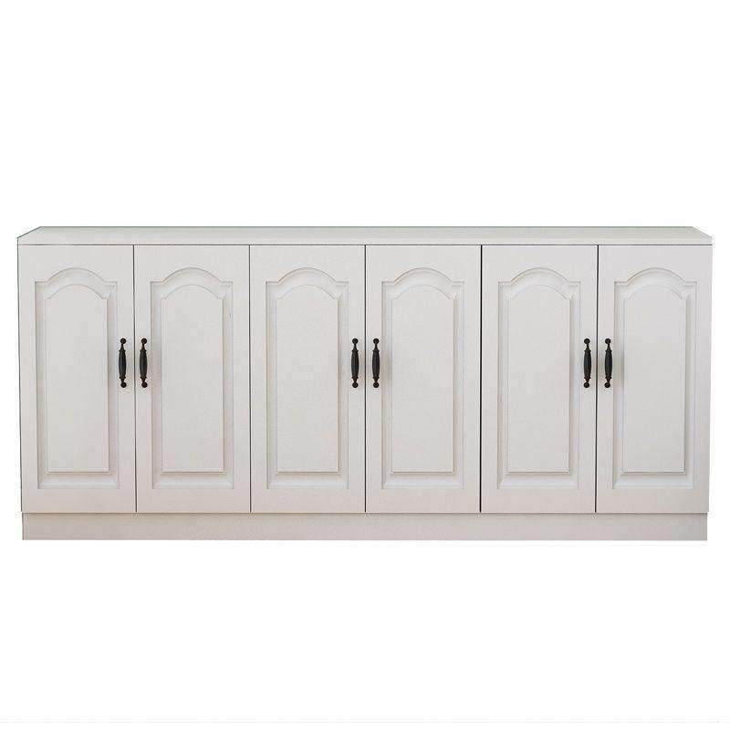 欧式餐边柜橱柜碗柜现代客厅收纳柜茶水柜子餐厅柜阳台防晒储物柜,淘宝优惠券,粉丝福利购,淘宝优惠卷