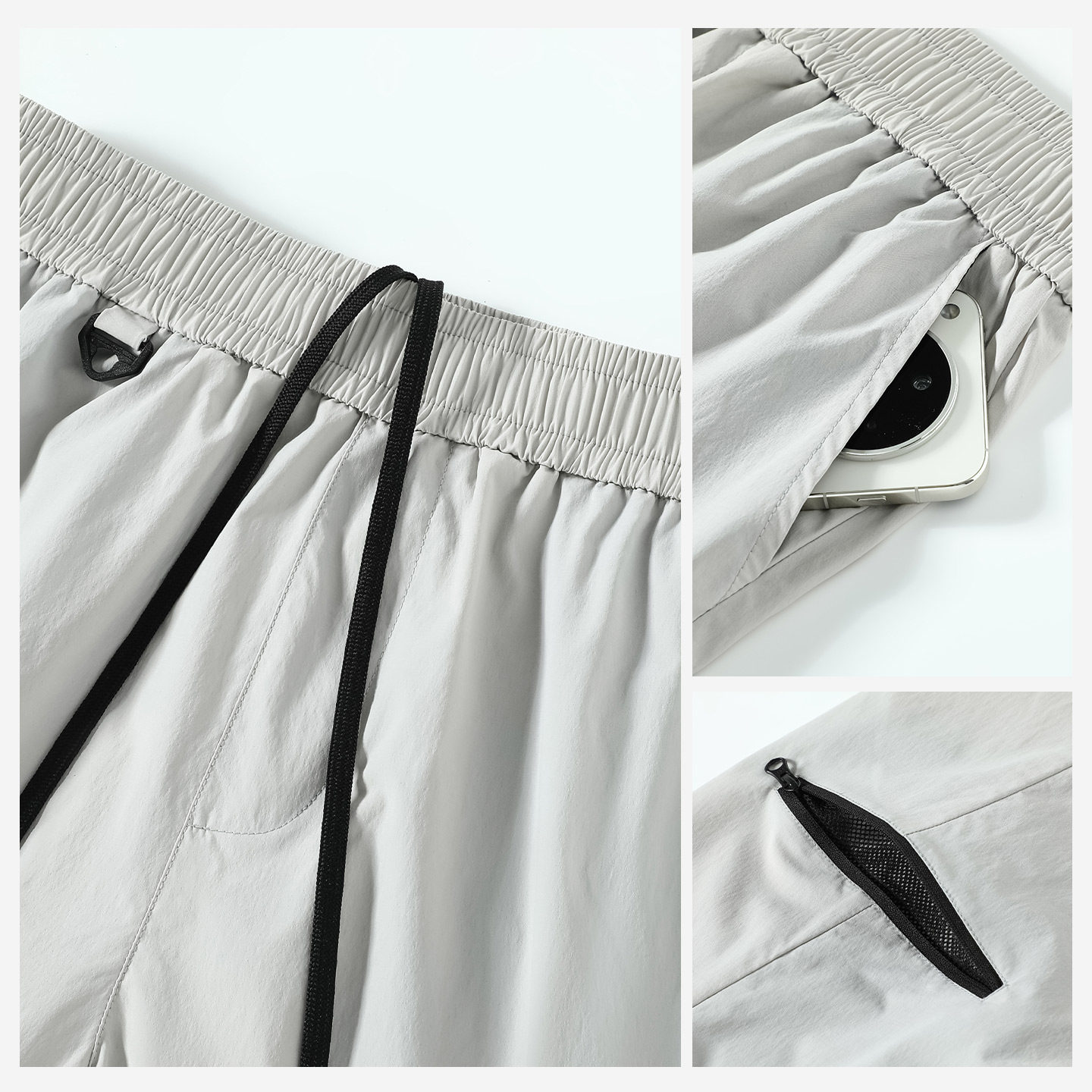 it izzue原创潮牌凉感防晒直筒单边袋短裤男2026夏季运动五分裤3P,淘宝优惠券,粉丝福利购,淘宝优惠卷