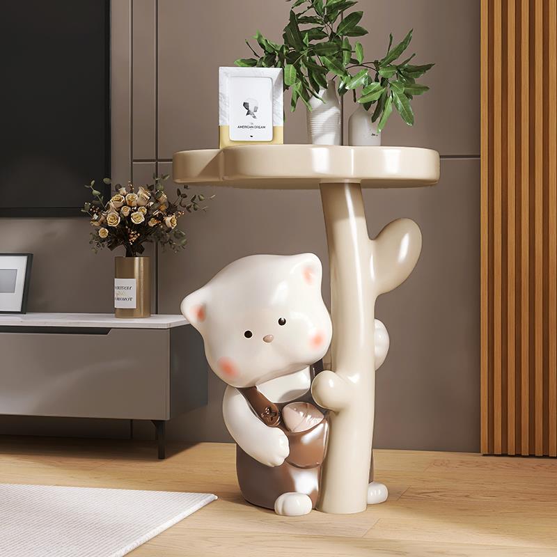 大型落地摆件托 托盘茶几客厅电视柜沙发旁边家居装饰品乔迁新居 - 图2