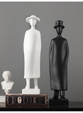 行者创意装饰品小摆件家居房间布置摆设现代简约轻奢酒柜工艺礼品