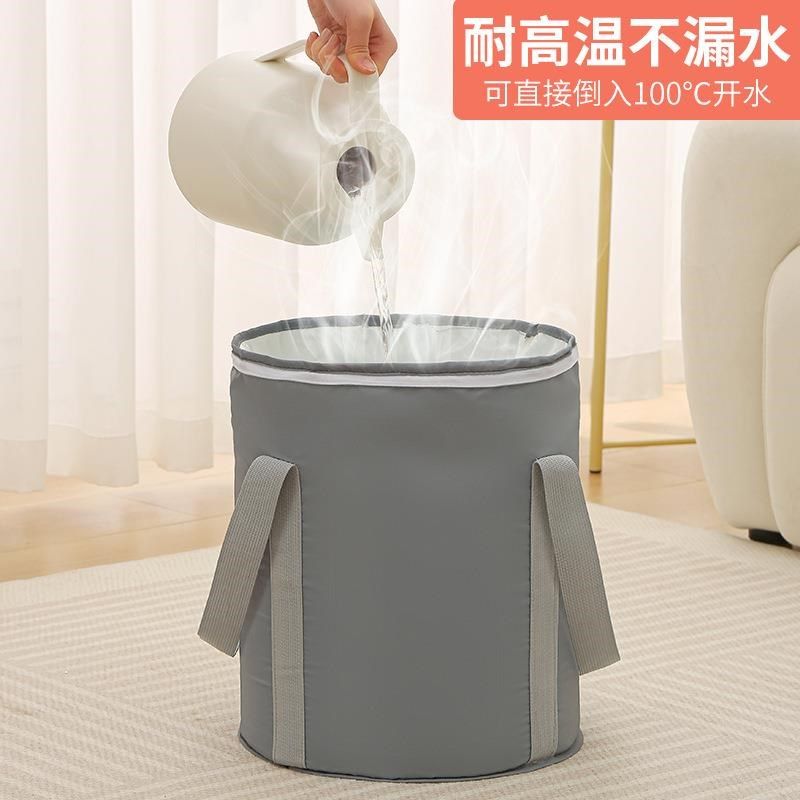 保温深桶多功能旅行便携足浴盆养生五层袋桶家用可泡脚折叠,淘宝优惠券,粉丝福利购,淘宝优惠卷