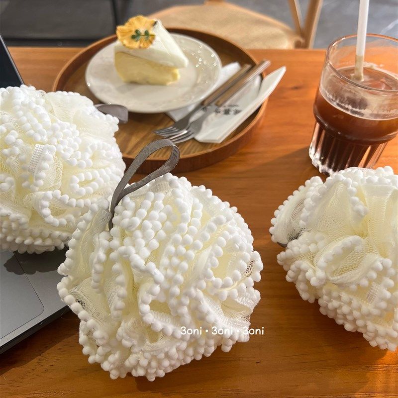 奶油泡芙!不开的浴球!新款加厚洗澡可以搓出很多泡沫的沐浴球!,淘宝优惠券,粉丝福利购,淘宝优惠卷