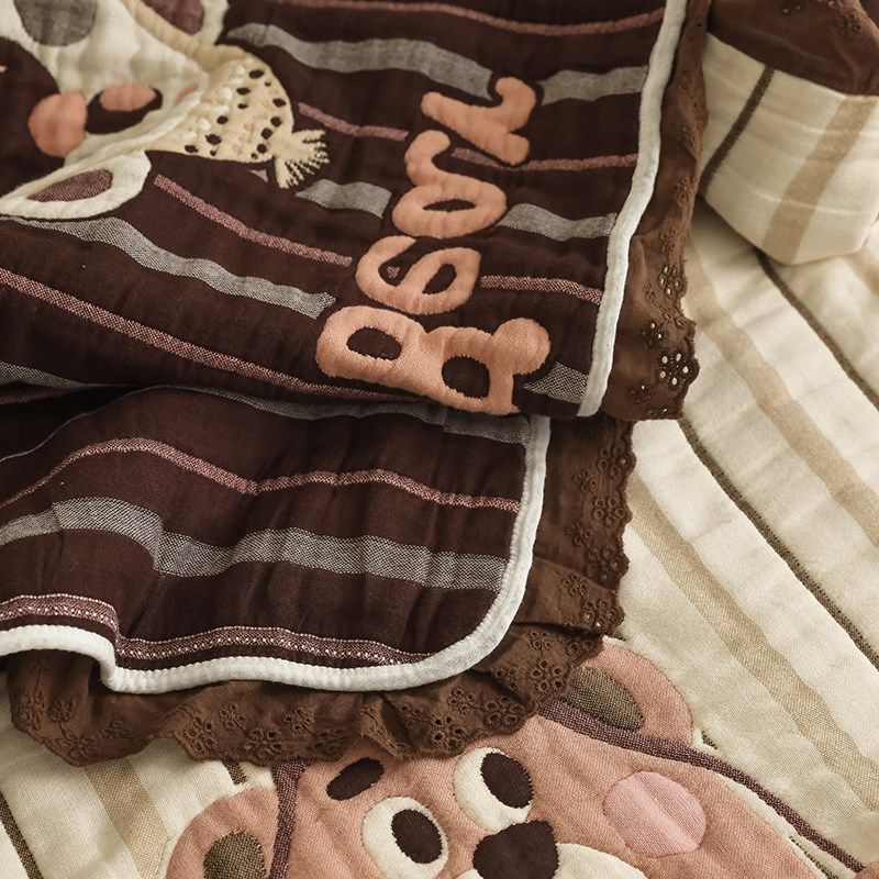 十层纱布毯毛巾被全棉春秋冬季加厚泡芙被子单双人纯棉婴儿童盖毯,淘宝优惠券,粉丝福利购,淘宝优惠卷