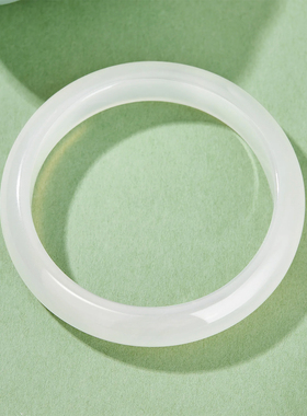 玉镯子天然送女友可挑选新年礼物