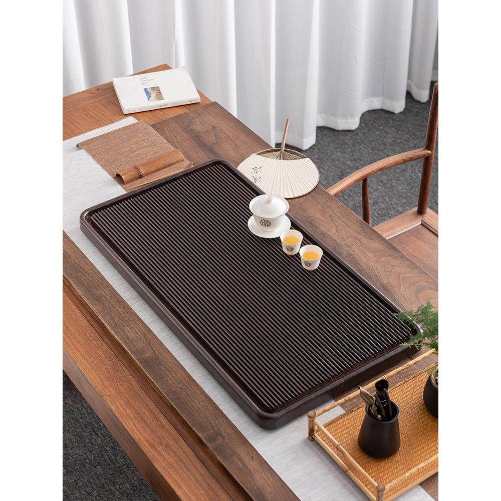 高端电木款茶盘家用2025新款实木办公功夫茶具小型茶台排水茶托盘,淘宝优惠券,粉丝福利购,淘宝优惠卷