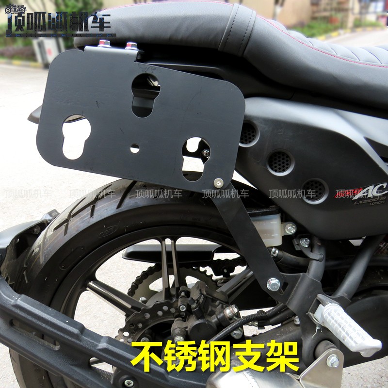 无极200AC复古边包挂包快拆包LX200-19复古包旅行包摩托车改装件 - 图1
