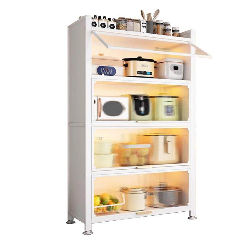 家用厨房置物架多层收纳柜子多功能碗碟餐柜防尘整体橱柜落地收纳,淘宝优惠券,粉丝福利购,淘宝优惠卷