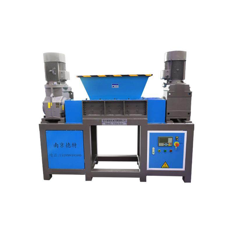 Large small industrial shredder shredder chassis metal reinforced plastic tire wood scrap iron crusher