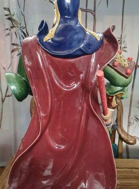 陶瓷工艺品 石湾公仔 关公 关云长