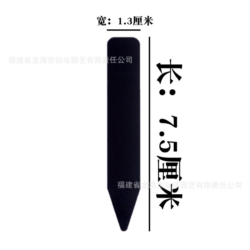 多肉标签一型插牌小标注神器园艺植物花卉标签塑料防水标记标识牌 - 图1